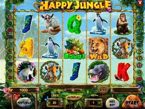 Ігровий автомат Happy Jungle Deluxe  безкоштовно онлайн і без реєстрації